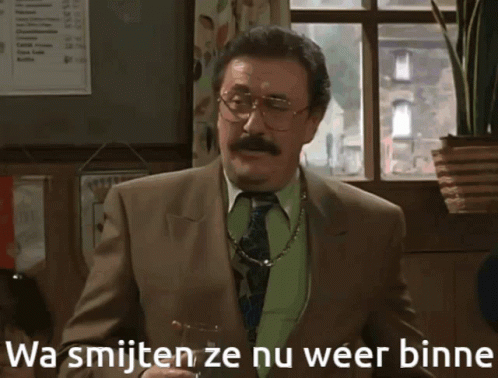 Wa smijten ze nu weer binnen