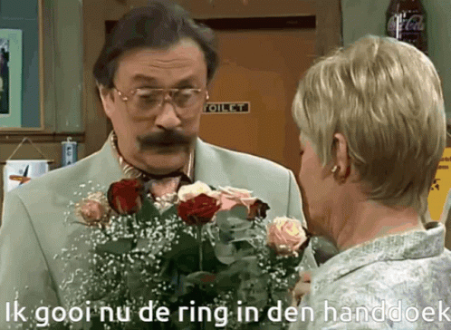 Ik gooi mijn ring in de doek