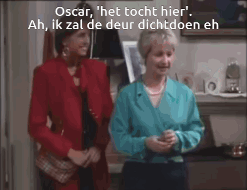 Oscars broek staat open