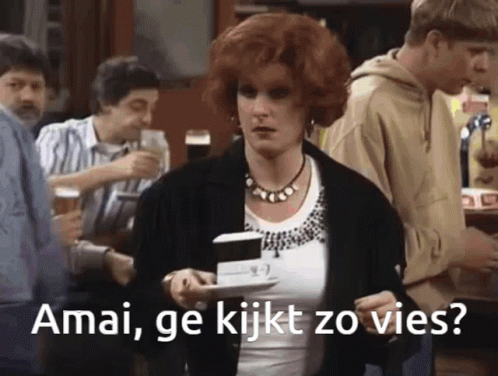 Amai, ge kijkt zo triest?