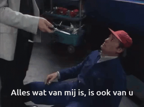 Alles wat van mij is, is ook van u