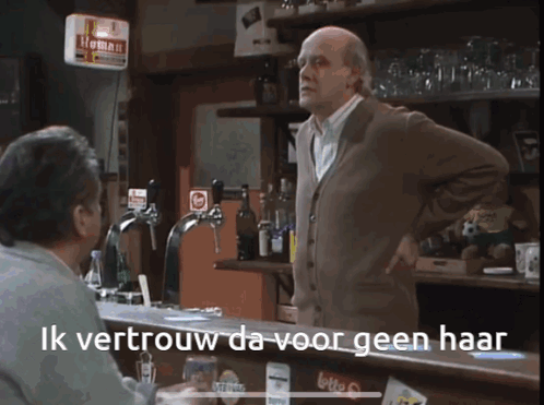 Oscar vertrouwt het niet