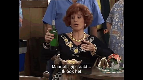 Maar als gij staakt... ik ook he!