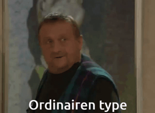 Ordinairen type