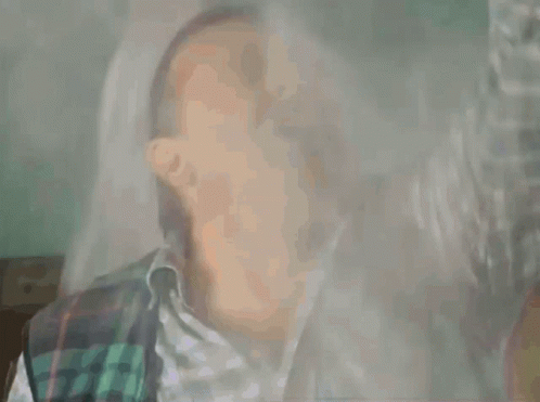 Fernand onder de douche