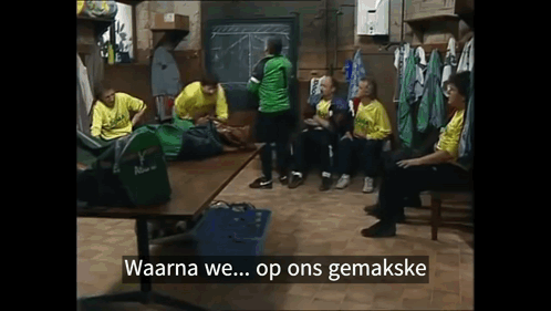 Waarna we... op ons gemakske