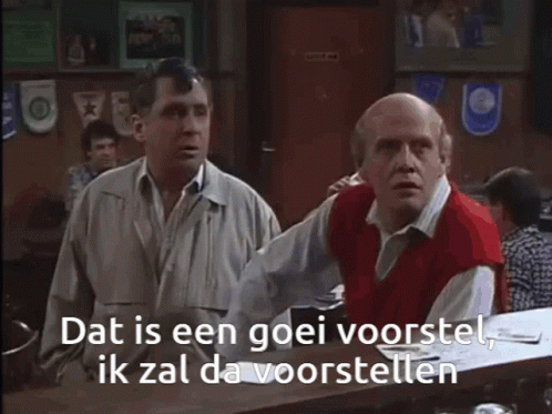 Dat is een goed idee, ik zal het voorstellen