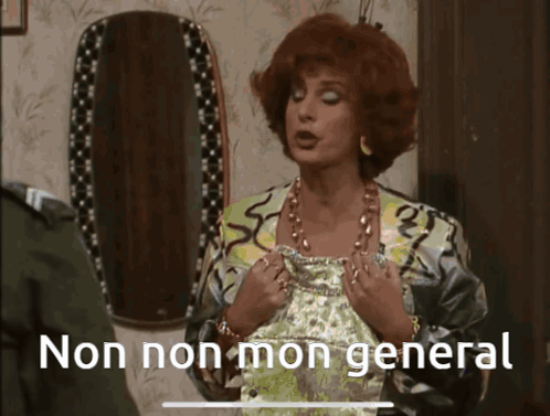 Xavier geeft bevel als generaal
