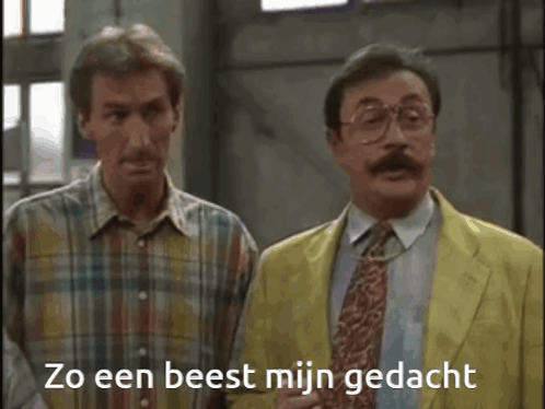 Zo een beest, mijn gedacht