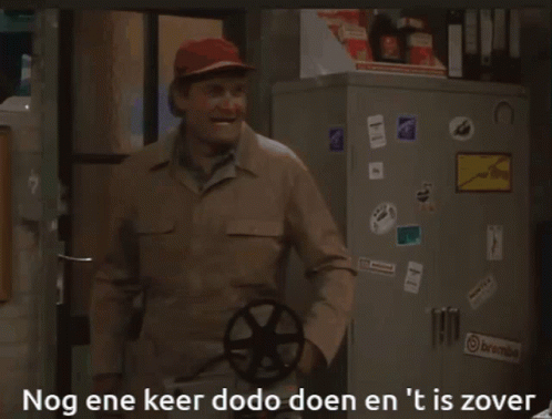 Nog ene keer Dodo doen en 't is zover