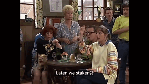 Laten we staken