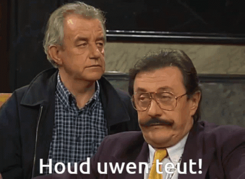 Houd uwen teut