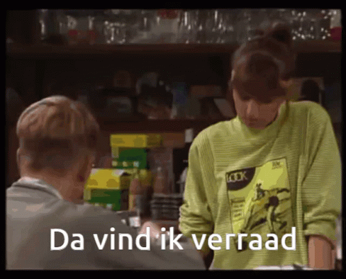 Verraad, teleurgesteld kijken