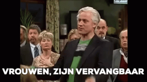 Vrouwen zijn vervangbaar