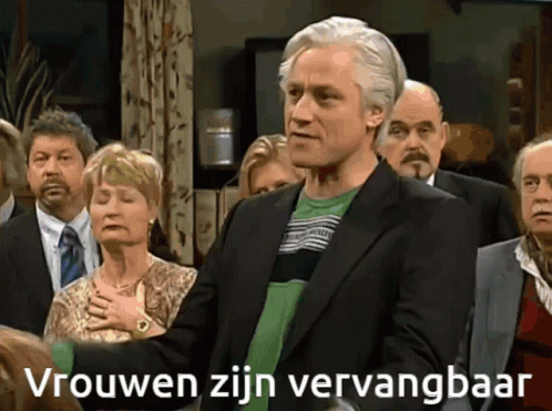 Vrouwen zijn vervangbaar