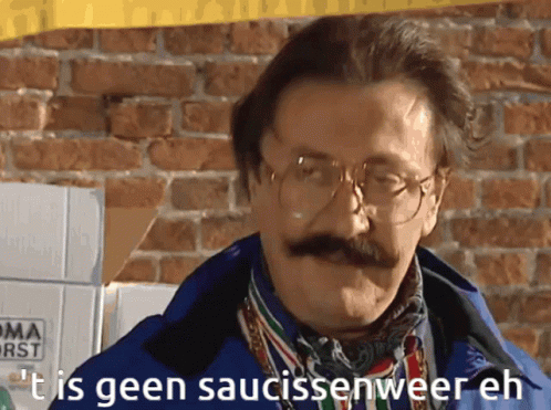 Het is geen saucissenweer