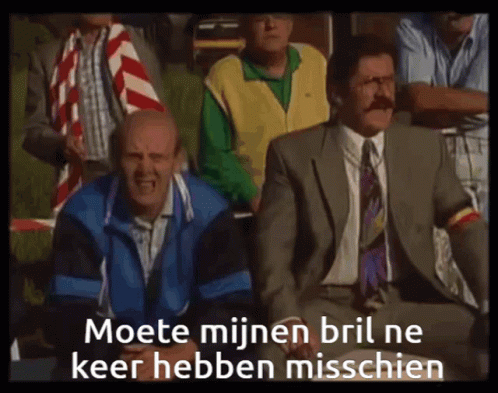 Moete mijnen bril ne keer hebben misschien
