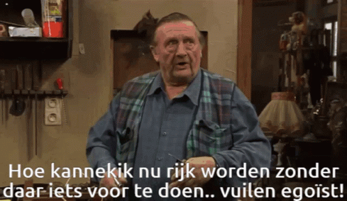 Hoe kannekin nu rijk worden zonder daar iets voor te doen