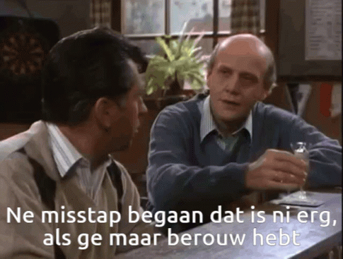 Klein beetje mijn fout