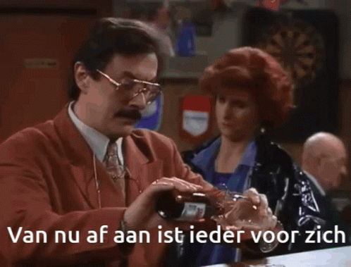 Van nu af aan is het ieder voor zich