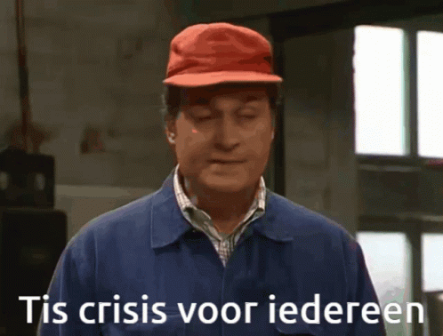 't Is crisis voor iedereen