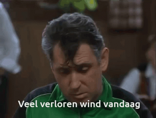 Veel verloren wind vandaag