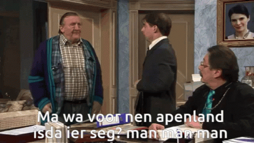 Ma wa voor nen apenland is da hier