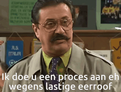 Ik doe u een proces aan wegens laster en eerroof