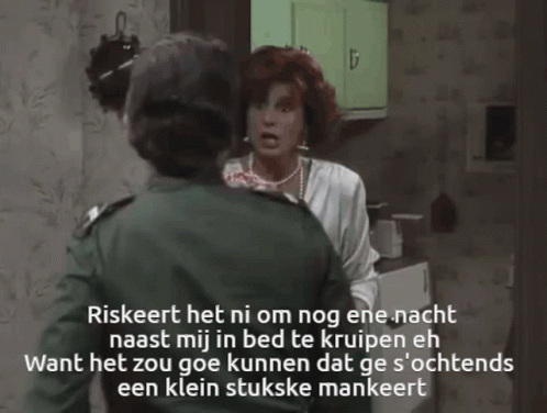 Riskeert het ni om nog ene nacht