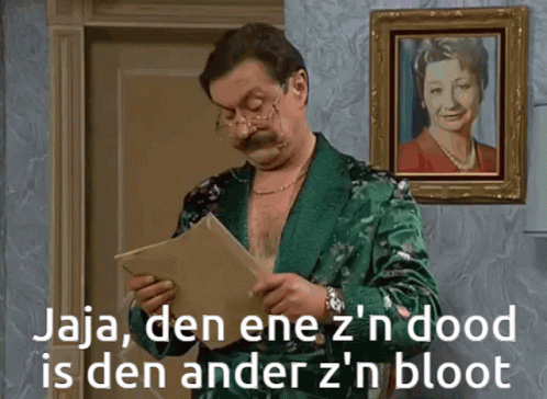 Boma leest brief, gezegde
