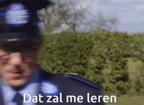 Dat zal me leren