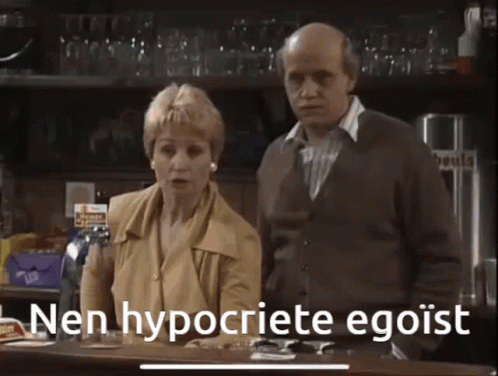 Nen hypocrite egoist