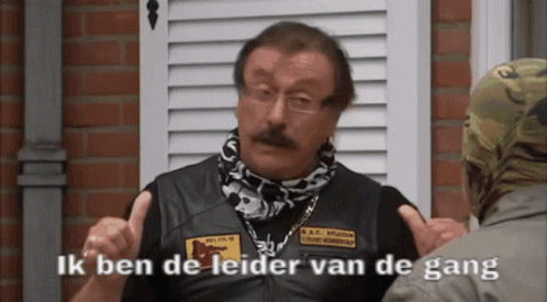 Ik ben de leider van de gang