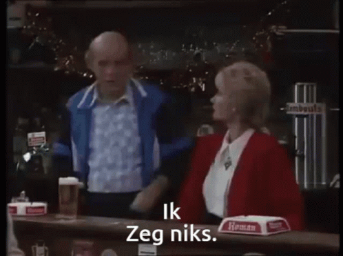 Ik zeg niks