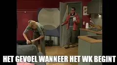 Marc blij, wk