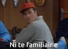 Ni te familiair