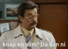 Knap en slim? Dat kan ni