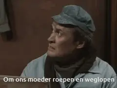 Om ons moeder roepen en weglopen