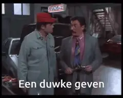 Een duwke geven