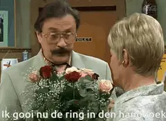 Ik gooi mijn ring in de doek