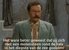 Het ware beter geweest dat zij zich met een molensteen rond de hals in het diepste van de zee gooiden!