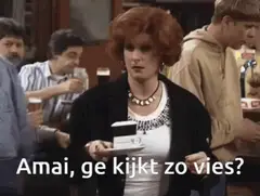 Amai, ge kijkt zo triest?