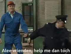 Allee vriend, help me dan toch