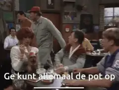 Ge kunt allemaal de pot op