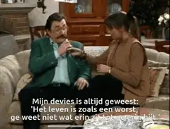 Boma's wijze devies van de optimist