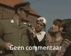 Geen commentaar