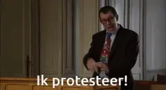 Ik protesteer!