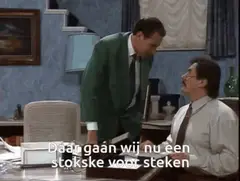 Meneer Vissers en zijn stokske