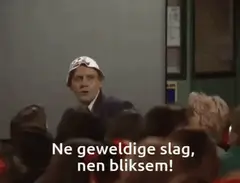 Ne geweldige slag, nen bliksem!