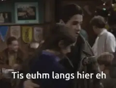 't Is euhm... langs hier eh